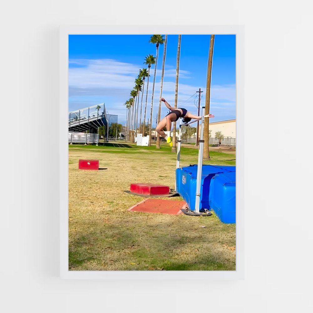 Poster Saut de Parc – affiche Athlétisme (vue 3)